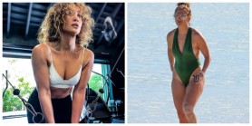 FOTO // Instagram versus realitate. Cum arată divele de la Hollywood în costum de baie, fără Photoshop